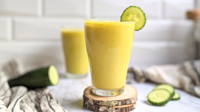 Pineapple Cucumber Smoothie Recipe