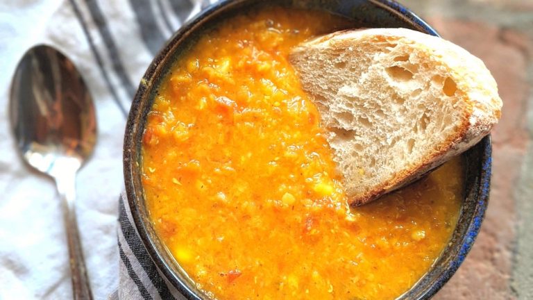 Red Curry Lentil Soup Recipe