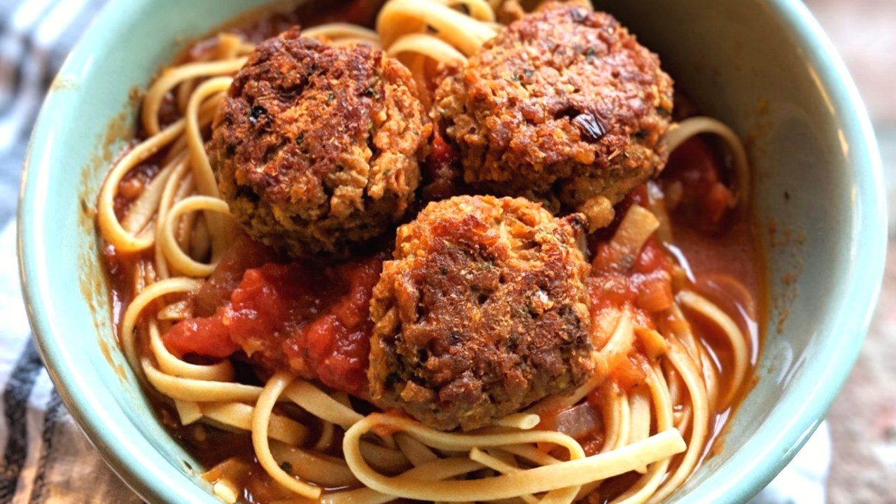 Italian TVP Meatballs Recipe (Vegan)