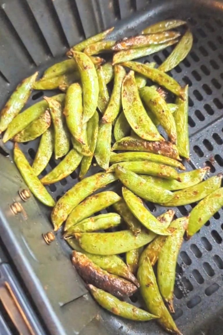 Air Fryer Snap Peas Recipe