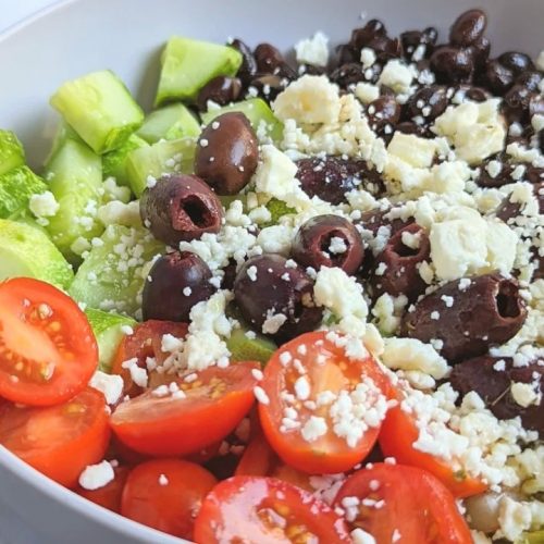 black bean salad mediterranean beak salad recipe with black beans healthy work from home lunch recipes for fast meals