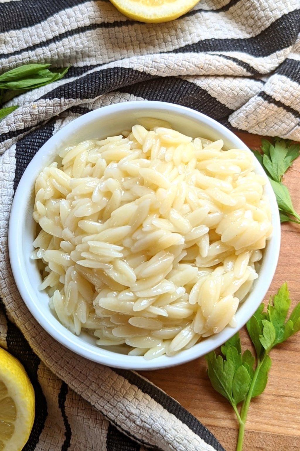 Orzo in the Rice Cooker Recipe TheHerbeevore