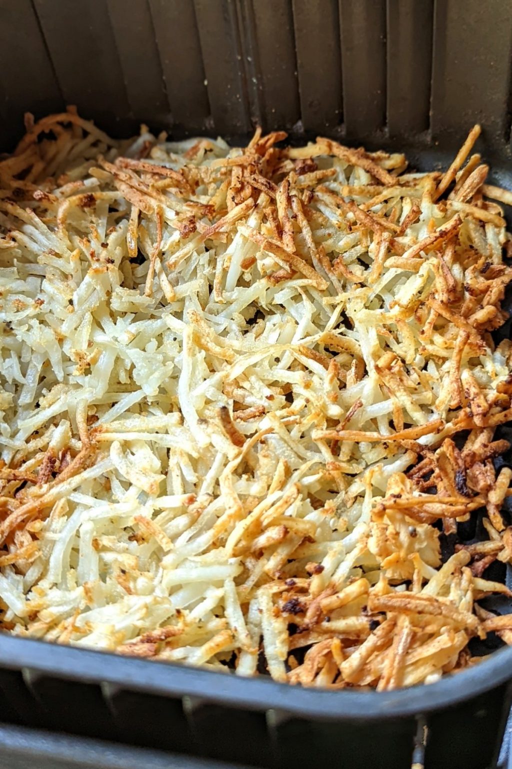Frozen Shredded Hash Browns in the Air Fryer Recipe The Herbeevore