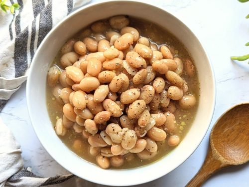Instant Pot White Navy Beans (No Soak) - Carmy - Easy Healthy-ish