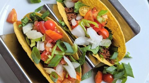 TVP Tacos Recipe - The Herbeevore