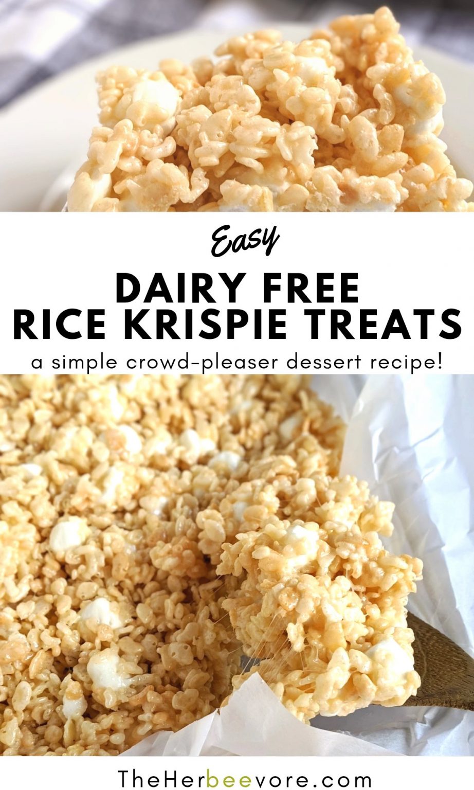 Dairy Free Rice Krispie Treats Recipe