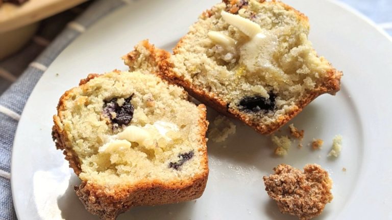 Dairy Free Blueberry Muffins Recipe (No Milk or Butter)