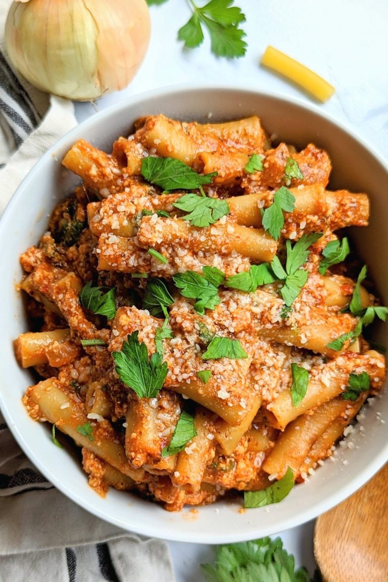 Vegetarian Instant Pot Baked Ziti with Ricotta Cheese The Herbeevore