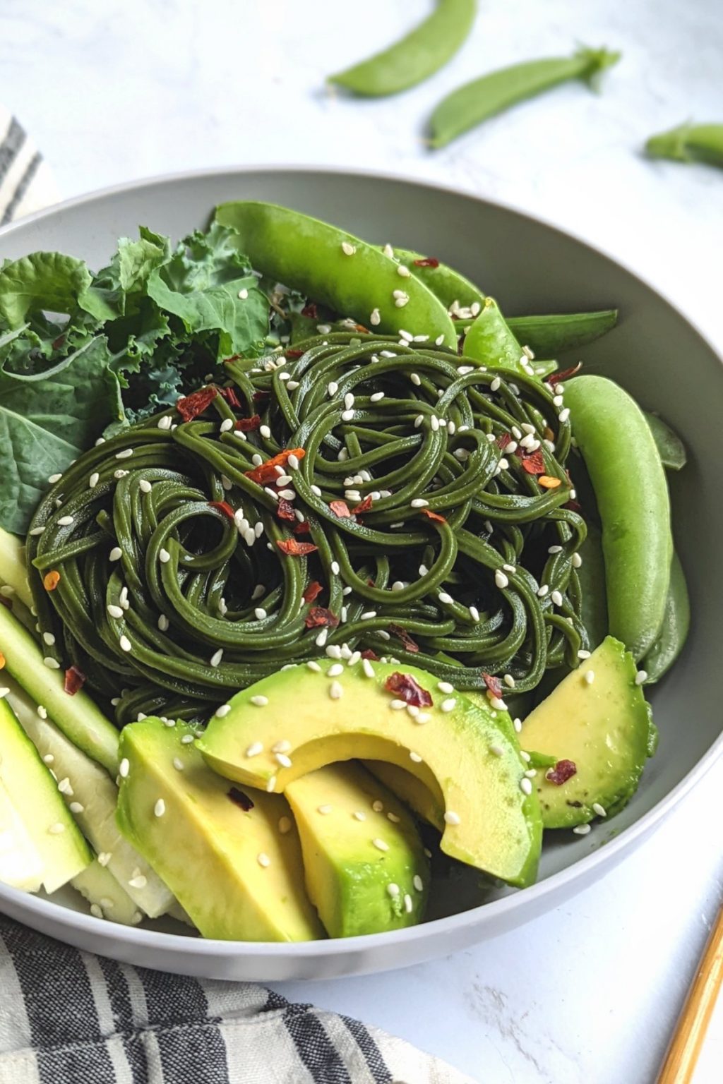 Cold Udon Salad Recipe The Herbeevore