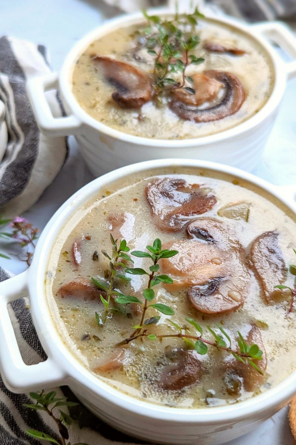 Mushroom Soup with Coconut Milk Recipe (Vegan & Dairy Free) The