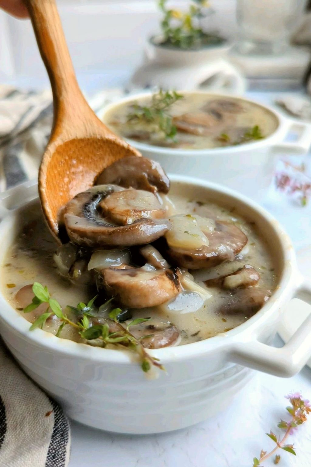 Mushroom Soup with Coconut Milk Recipe (Vegan & Dairy Free) The Herbeevore