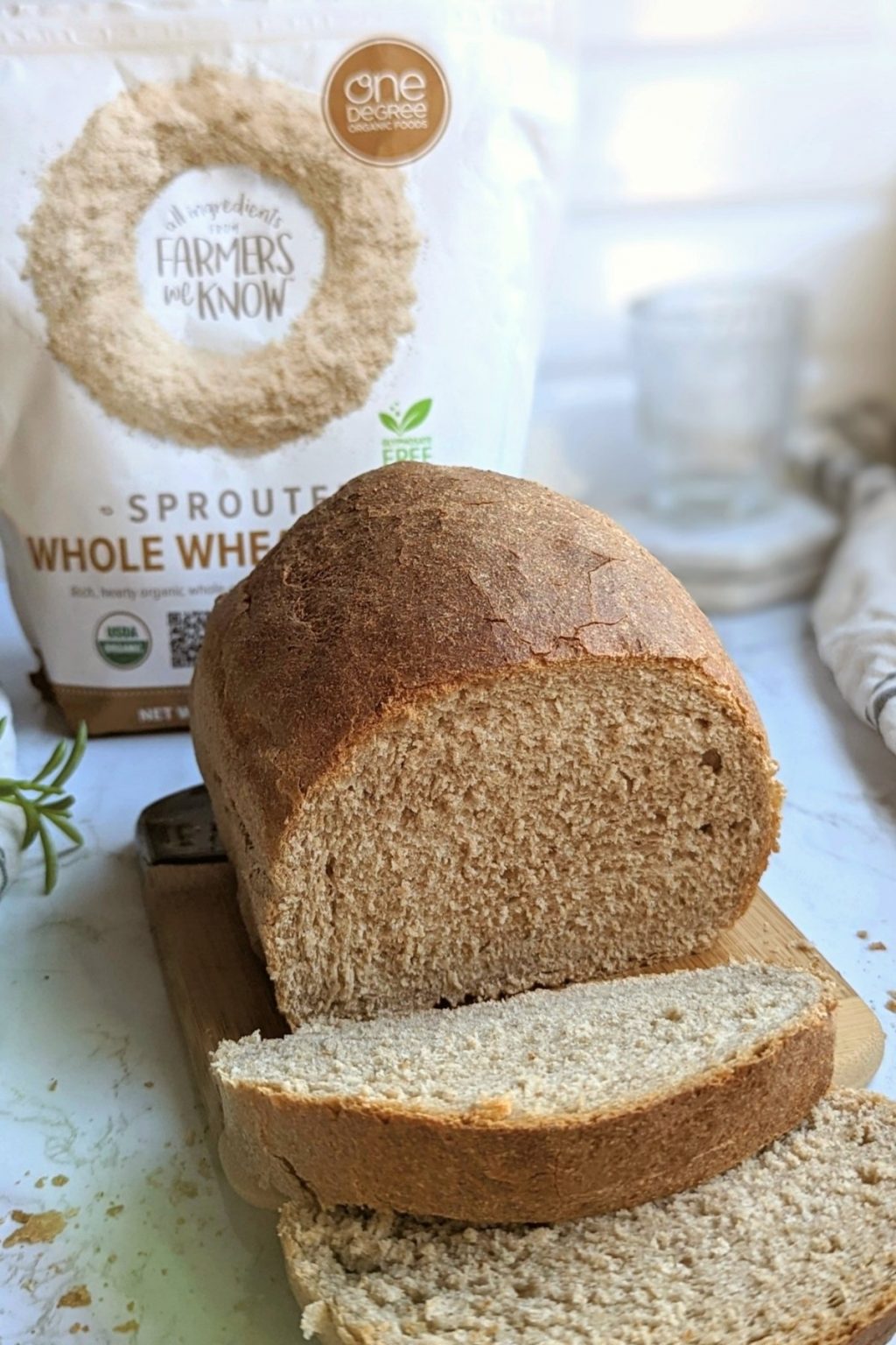 Sprouted Wheat Bread Recipe - The Herbeevore