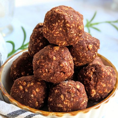 vegan protein balls with oat meal healthy oats desserts chocolate oats and protein powder vegan vegetarian gluten free