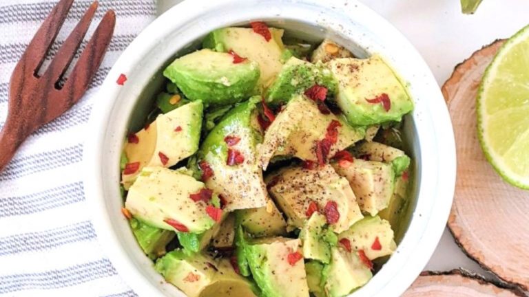 Vegan Avocado Salad Recipe (Raw Vegan)