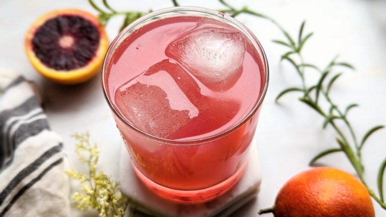 Blood Orange Vodka Cocktail Recipe