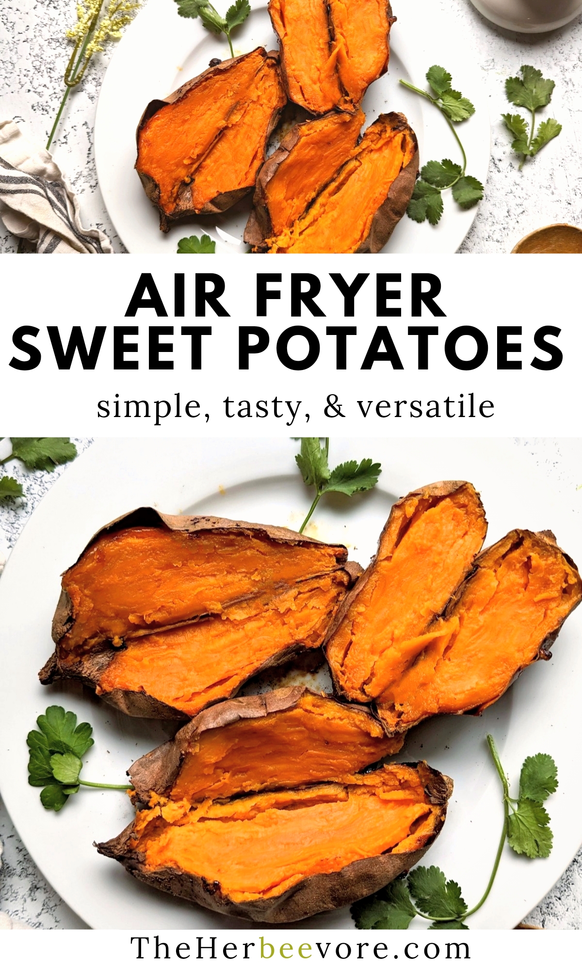 air fryer whole sweet potatoes recipe baked sweet potatoes in the air fryer