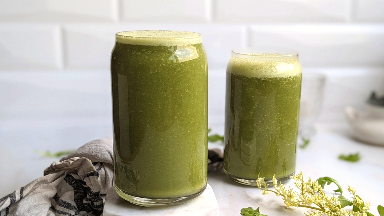 rocket smoothie recipe healthy arugula breakfast recipes easy smoothies with rocket greens dates and fruit