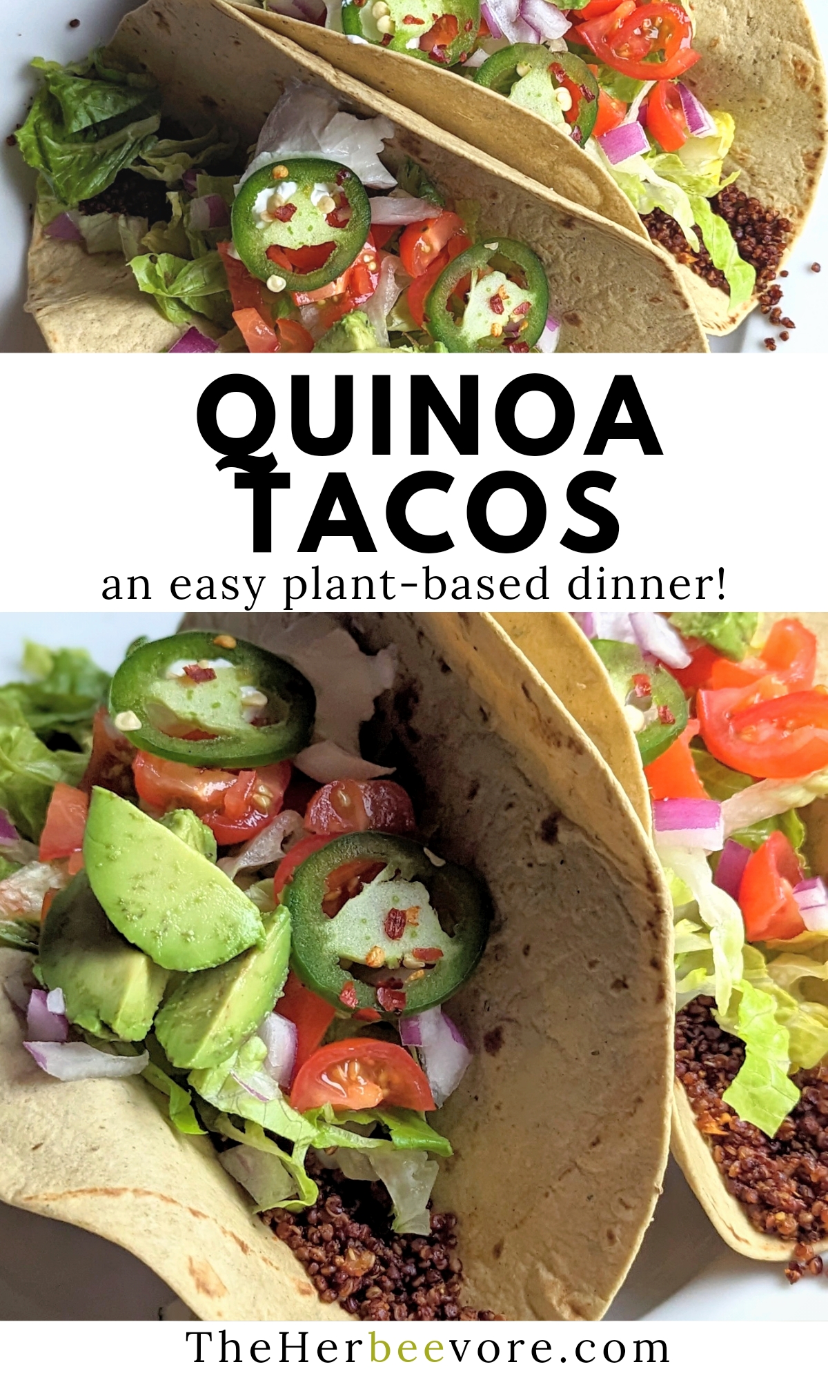 quinoa tacos recipe an easy plant based dinner vegan taco ideas vegetarian taco meat