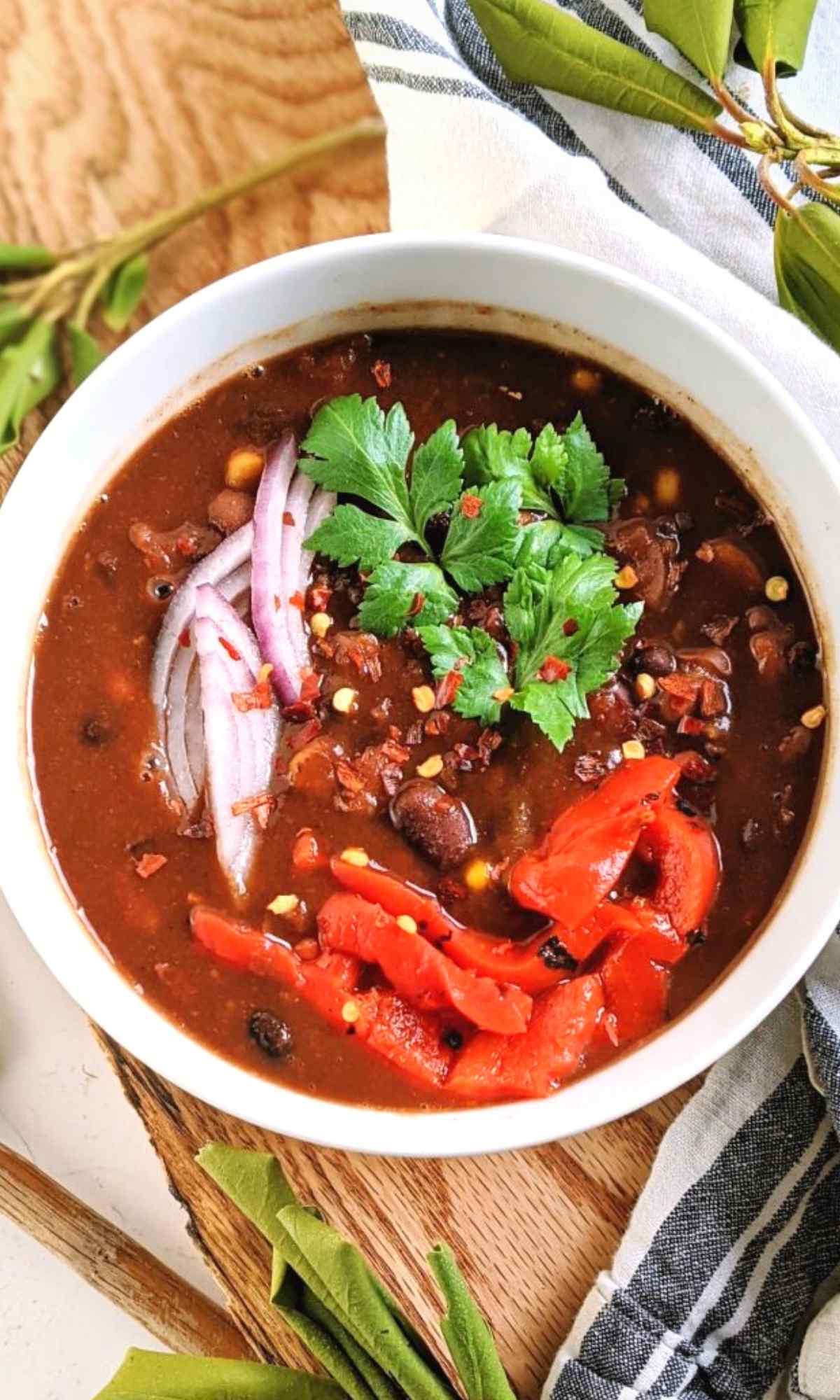 beyond meat recipes vegan ground beef chili with herbs beans and peppers
