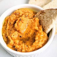 pumpkin dessert hummus with brioche toast or bread recipe easy fall hummus