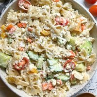 cottage cheese pasta salad recipe gluten free vegetarian cottage cheese recipes fat free side dishes for summer