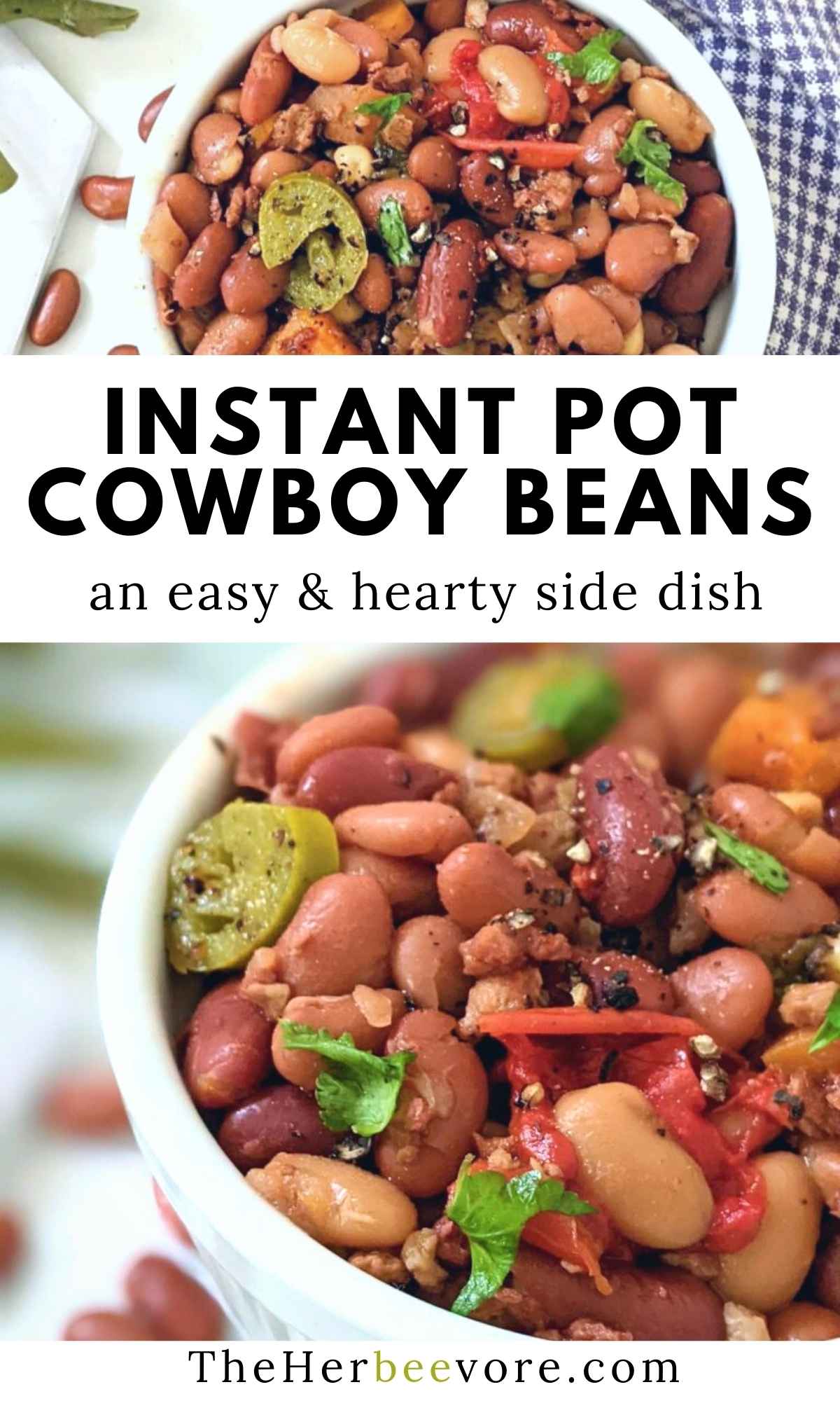 instant pot cowboy beans recipe vegan instant pot summer beans recipe in the pressure cooker bbq sauce beans cowboy side dishes