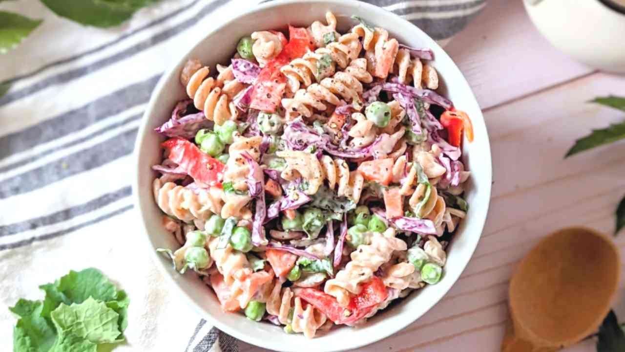 vegetable pasta salad with mayo recipe vegan noodle salad with mayonnaise dressing for pasta salad macaroni salad and cold noodles and veggies with mayo