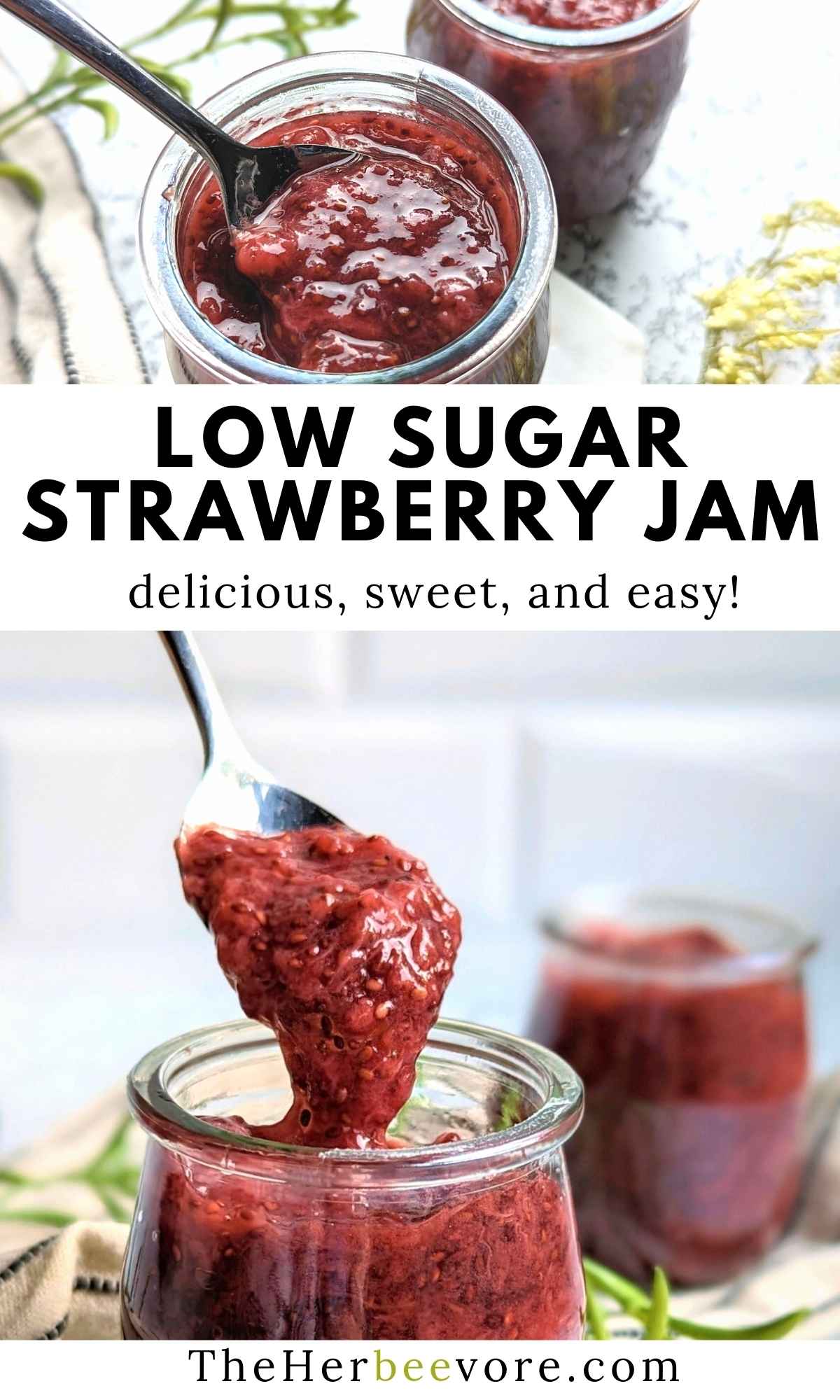 low sugar strawberry jam recipe with less sugar healthy jam low sugar jelly recipes