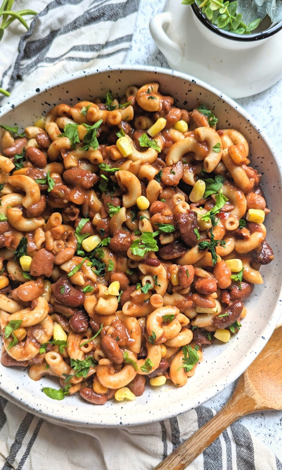 Cowboy Bean Pasta Recipe The Herbeevore
