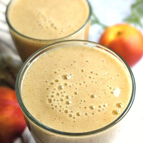 smoothie with nectarines recipes healthy vegan dairy free peach smoothie with fresh or frozen nectarines