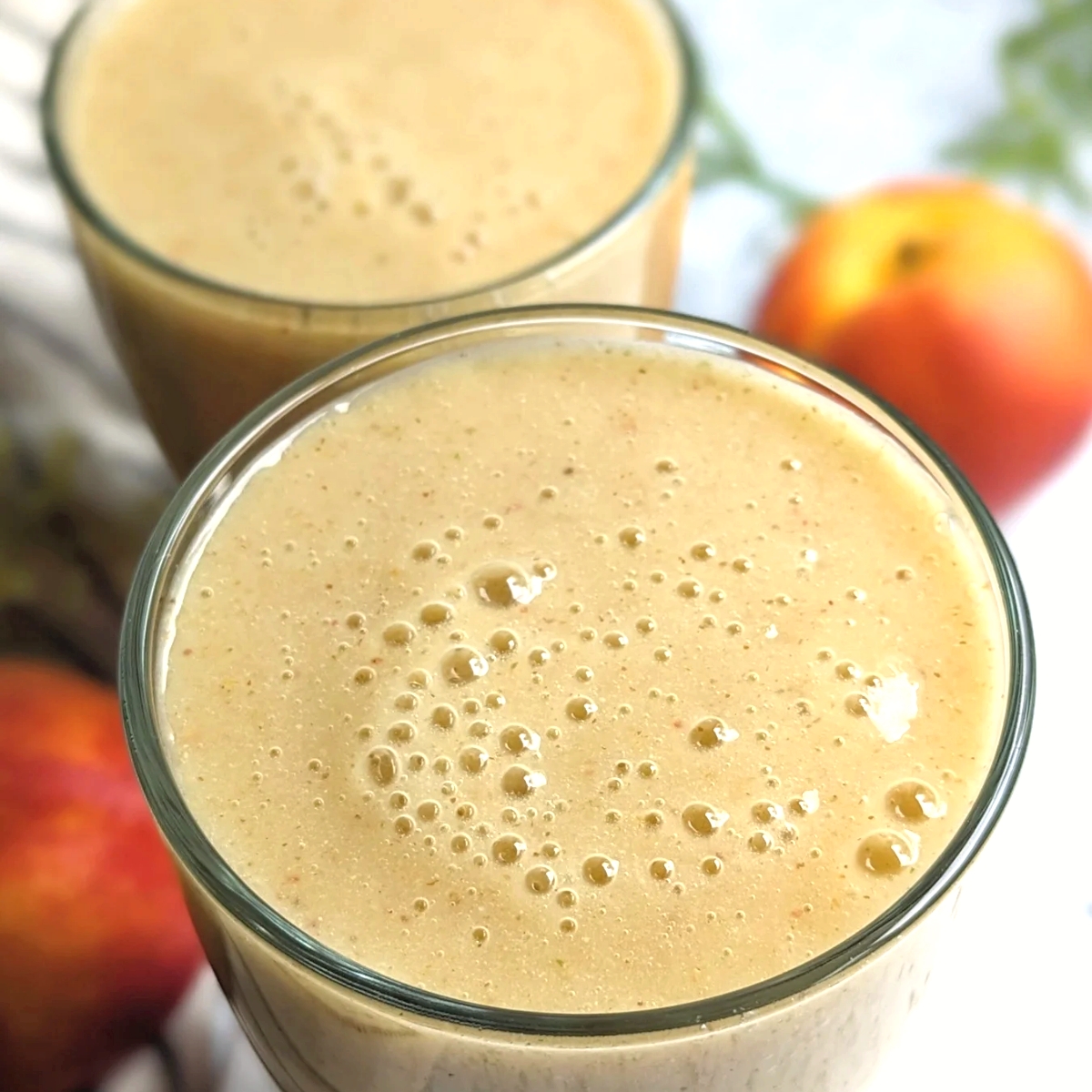 smoothie with nectarines recipes healthy vegan dairy free peach smoothie with fresh or frozen nectarines