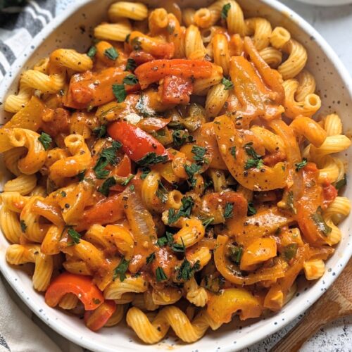 vegan dairy free creole pasta recipe easy plant based cajun pasta with peppers onions garlic and tomato coconut sauce spicy pasta ideas