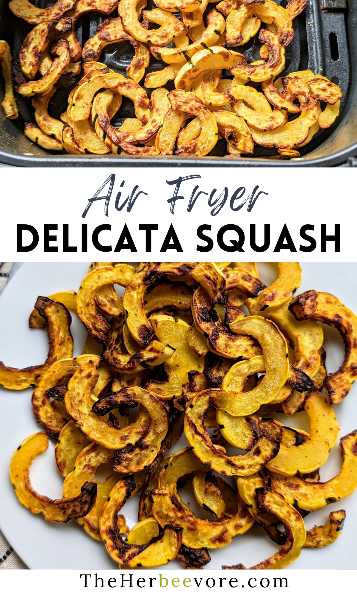 how to air fry delicata squash air fryer recipe easy fall seasonal squash recipes 