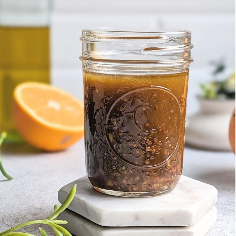 Citrus Balsamic Vinaigrette Recipe (Homemade Salad Dressing) The
