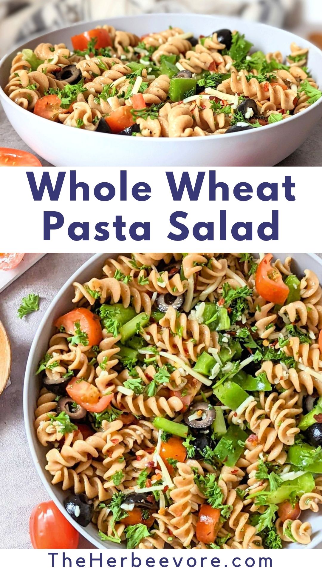 pasta salad with whole wheat noodles recipe easy wheat pasta salad with veggies easy vegetarian hearty side dishes