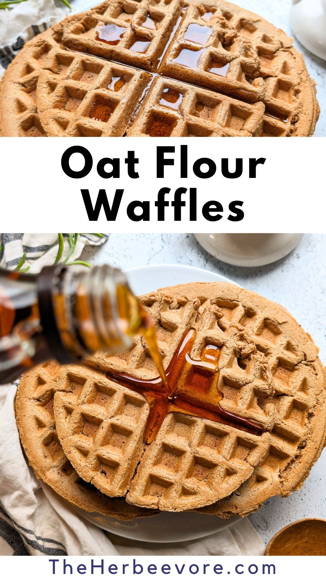 waffles with oats easy oatmeal waffles with cinnamon and vanilla easy vegan eggless waffles no flour