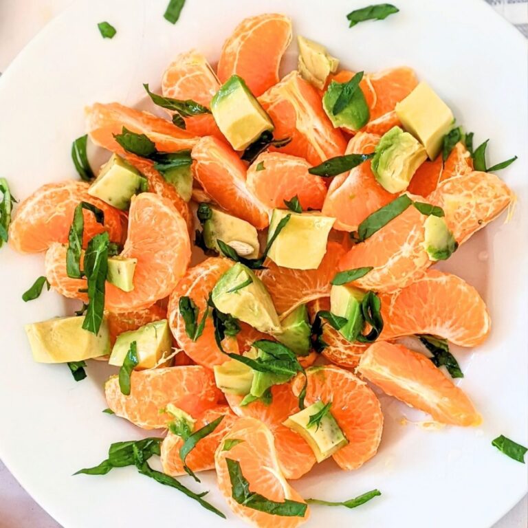 Orange Avocado Salad with Herby Lime Dressing Recipe
