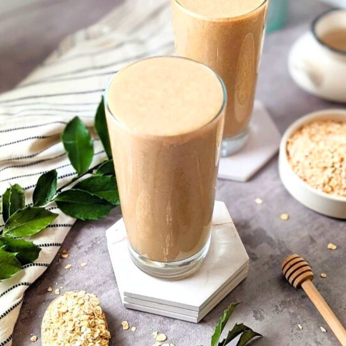 oat milk protein shake recipe healthy oat fiber smoothies, what to do with oat pulp recipe for breakfast.
