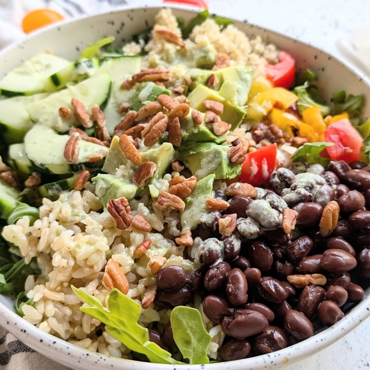 Southwest Grain Bowl With Brown Rice & Avocado Recipe