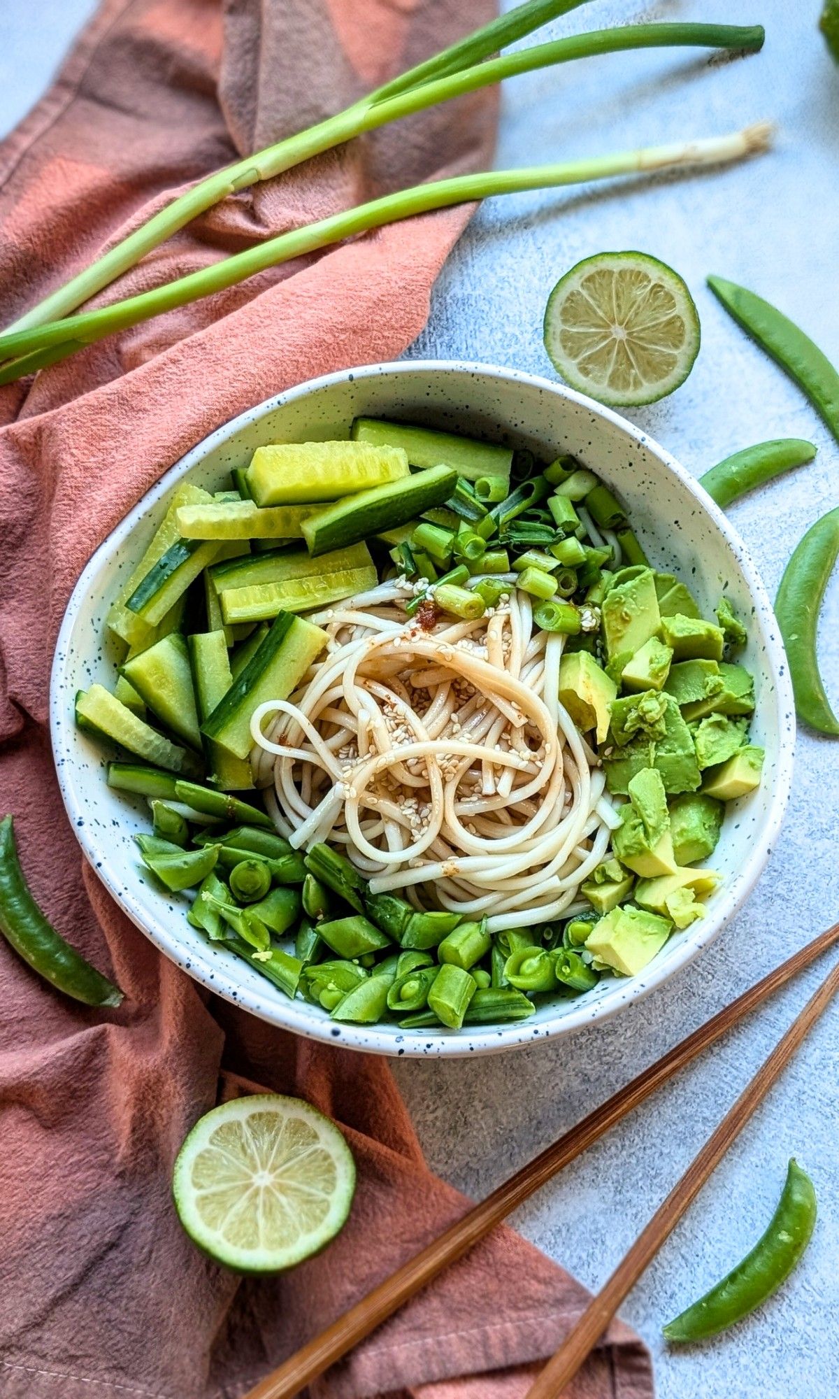 salad with udon noodles recipe for dinner vegan udon recipes 