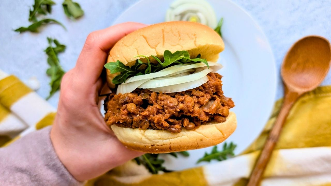 sloppy joes with canned lentils vegetarian sloppy joes meatless recipes with lentils pouch lentil recipes with tinned lentils