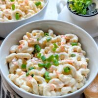 vegan hawaiian macaroni salad recipe mac salad dairy free